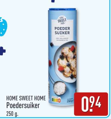 HOME SWEET HOME Poedersuiker