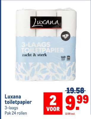 Luxana toiletpapier