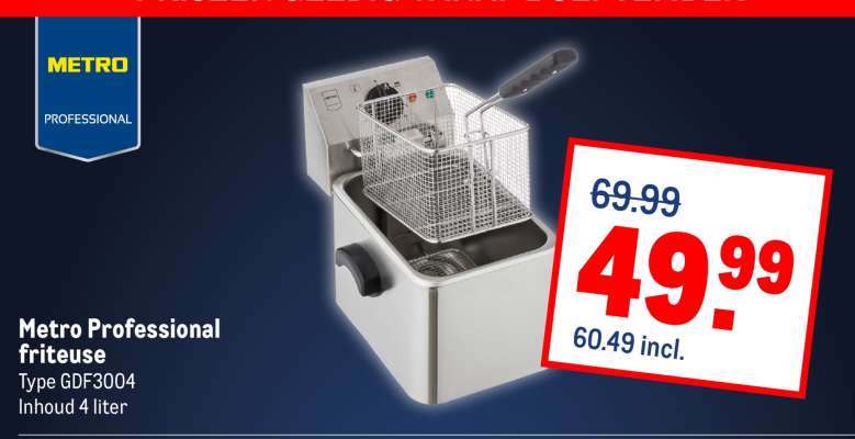 Metro Professional friteuse