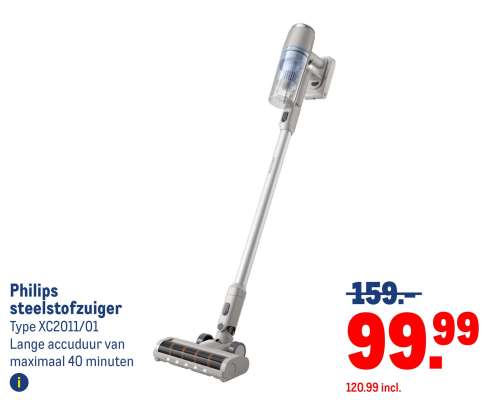 Philips steelstofzuiger