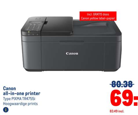 Canon all-in-one printer