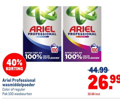 Ariel Professional wasmiddelpoeder