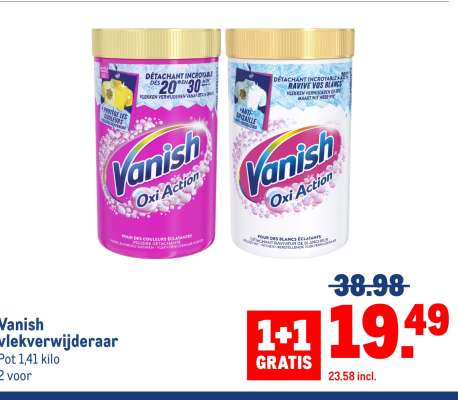 Vanish vlekverwijderaar