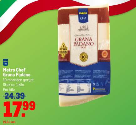 Metro Chef Grana Padano