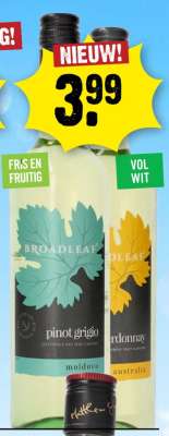 Broadleaf Pinot Grigio