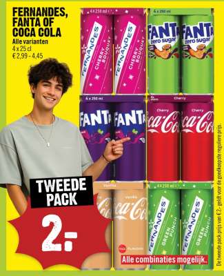 FERNANDES, FANTA OF COCA COLA
