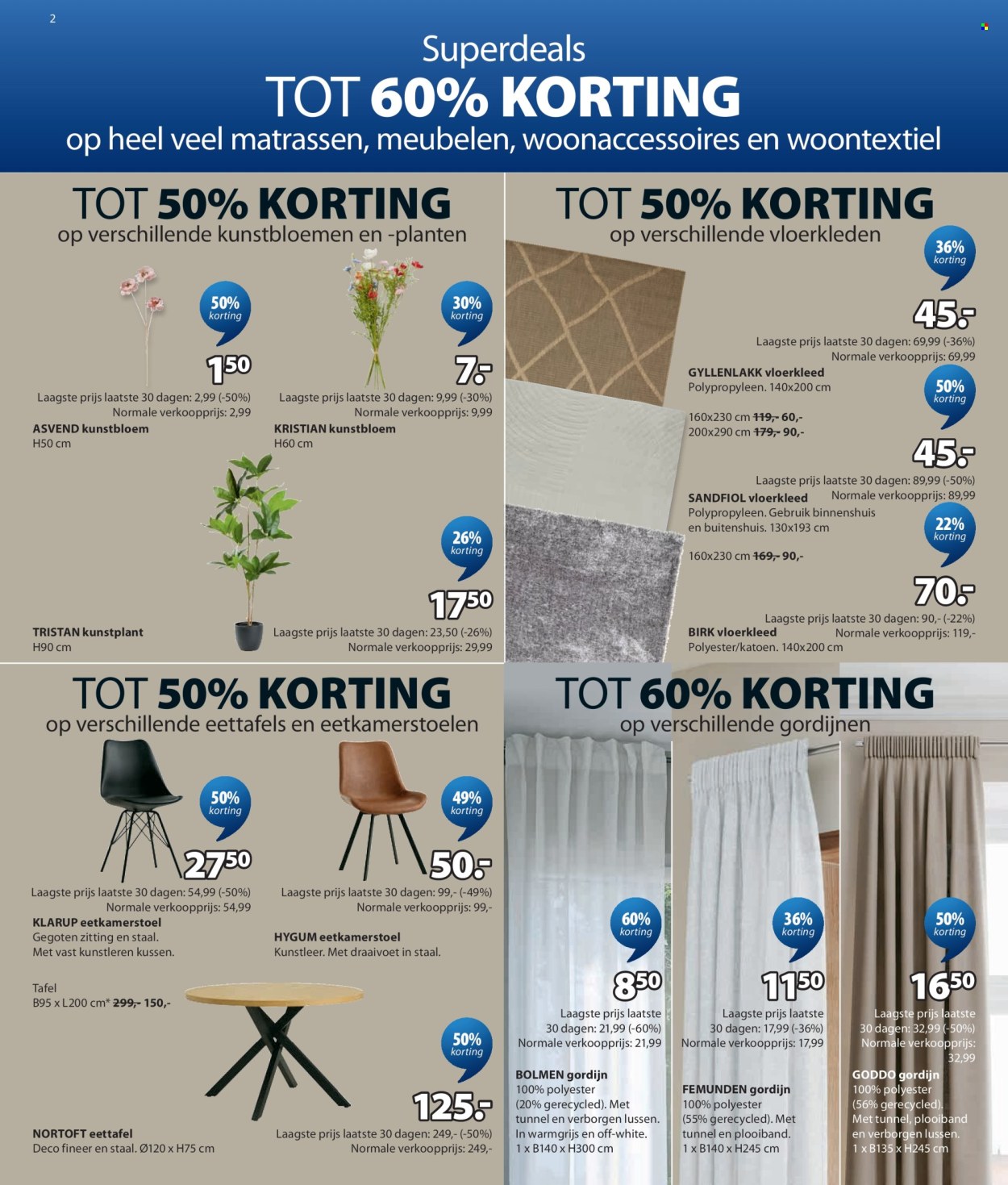 JYSK-aanbieding - 25-8-2026 - 23-9-2026. Pagina 2