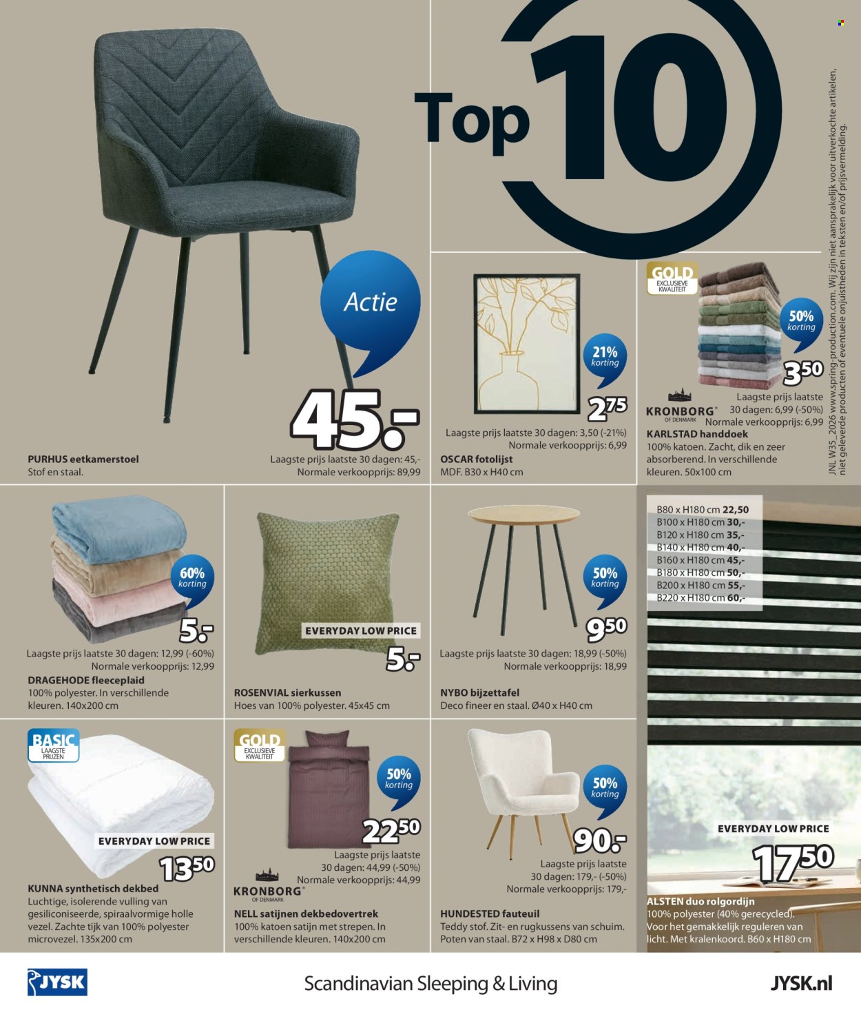 JYSK-aanbieding - 25-8-2026 - 23-9-2026. Pagina 12