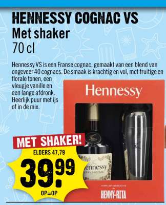 HENNESSY COGNAC VS