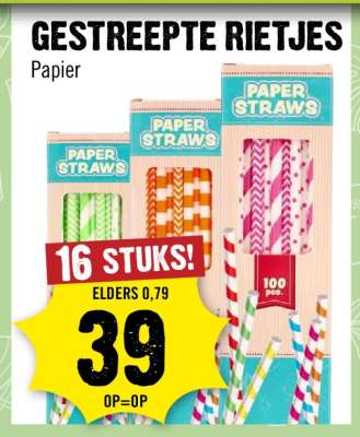 GESTREEPTE RIETJES