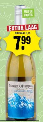 Mount Olympus Sauvignon Blanc