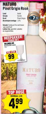 MATURO Pinot Grigio Rosé