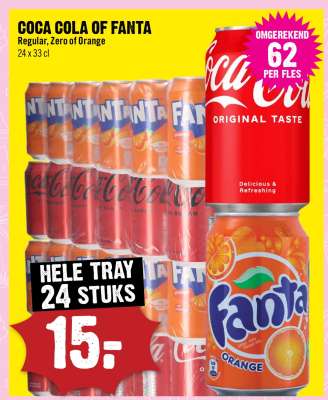 Coca-Cola of Fanta