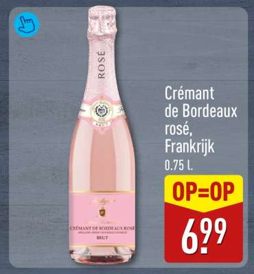 Crémant de Bordeaux rosé, Frankrijk