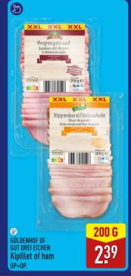 GÜLDENHOF OF GUT DREI EICHEN Kipfilet of ham