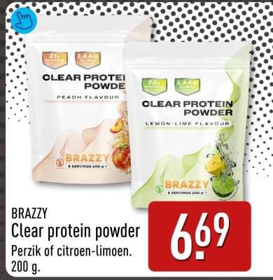 BRAZZY Clear protein powder