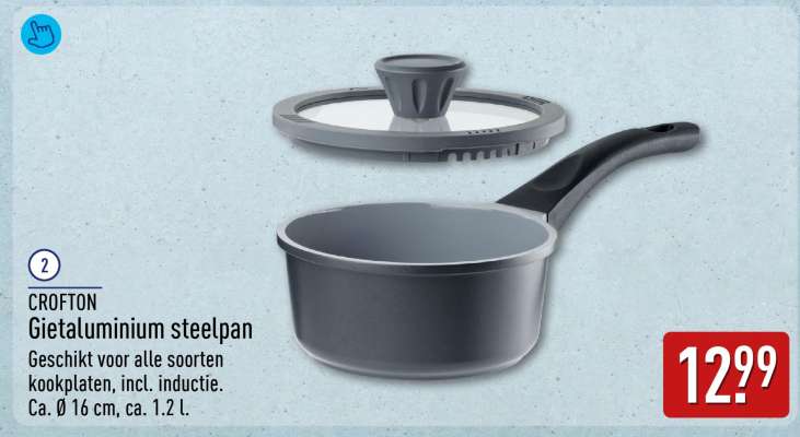 CROFTON Gietaluminium steelpan