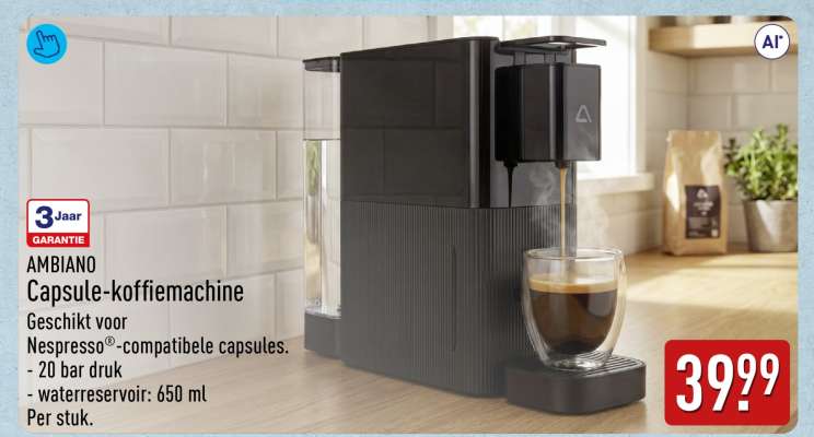 AMBIANO Capsule-koffiemachine
