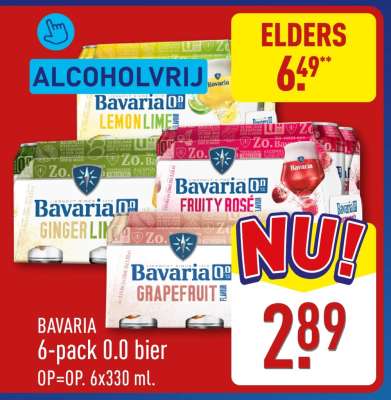 BAVARIA 6-pack 0.0% bier