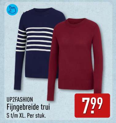 UP2FASHION Fijngebreide trui