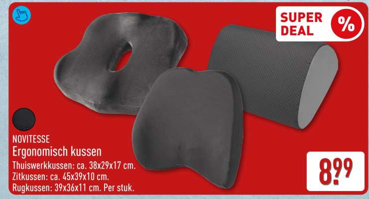 NOVITESSE Ergonomisch kussen