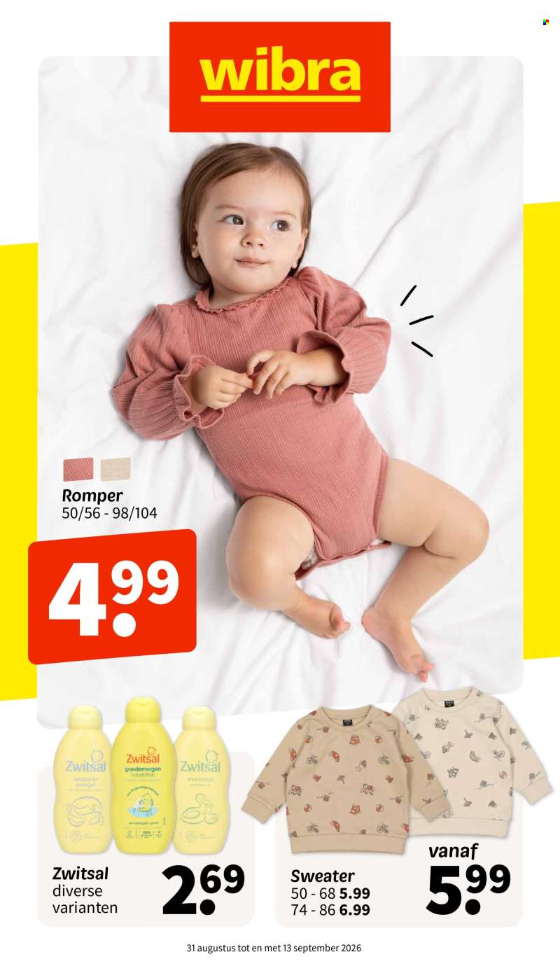 Wibra-aanbieding - 31-8-2026 - 13-9-2026.