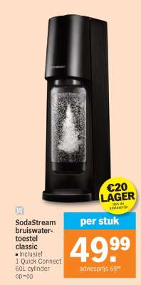 SodaStream bruiswater-toestel classic