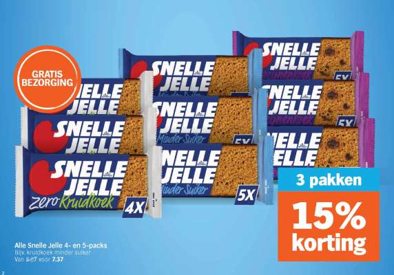 Snelle Jelle 4- en 5-packs