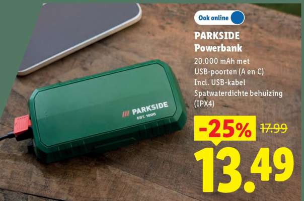 PARKSIDE Powerbank
