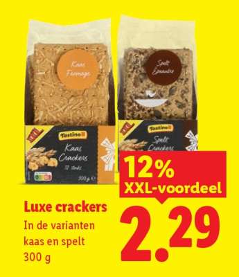 Luxe crackers
