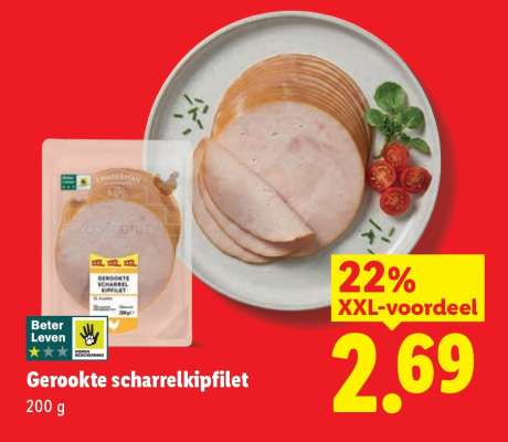 Gerookte scharrelkipfilet