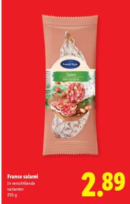 Franse salami