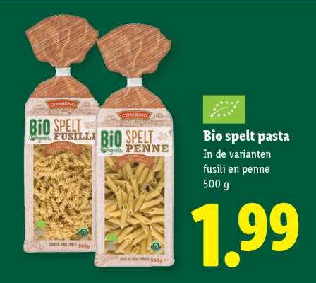 Bio spelt pasta