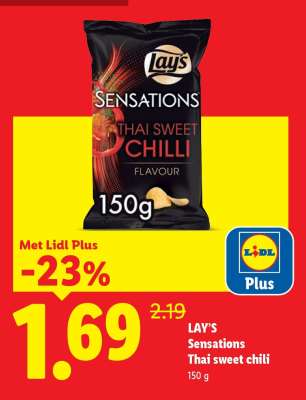 LAY’S Sensations Thai sweet chili