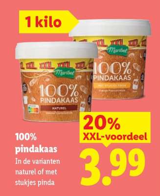 100% Pindakaas