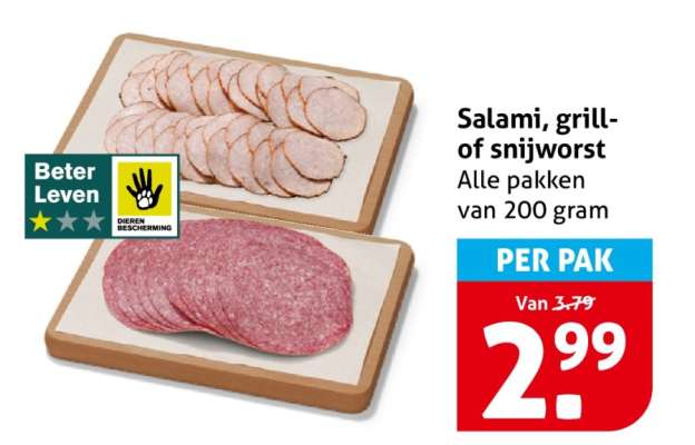 Salami, grill- of snijworst