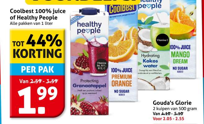 Coolbest 100% juice of Healthy People