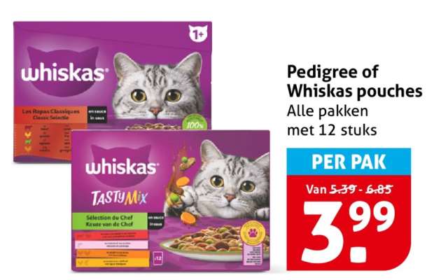 Whiskas pouches