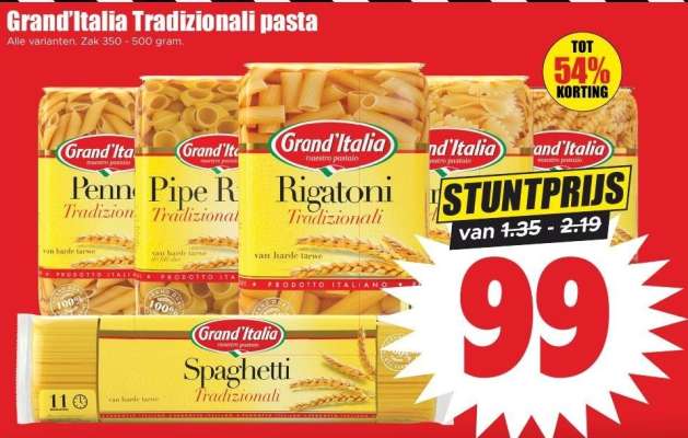 Grand'Italia Tradizionali pasta