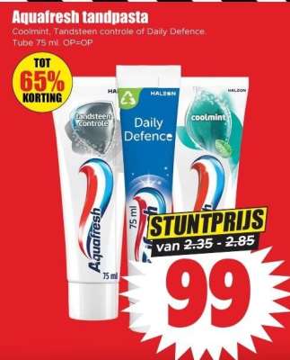 Aquafresh tandpasta
