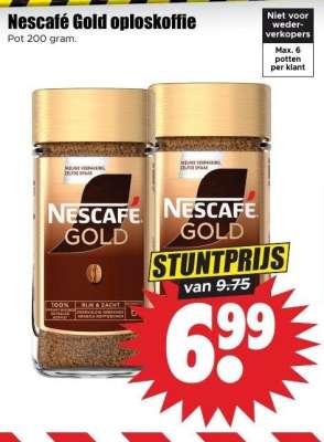 Nescafé Gold oploskoffie