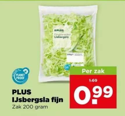 PLUS IJsbergsla fijn
