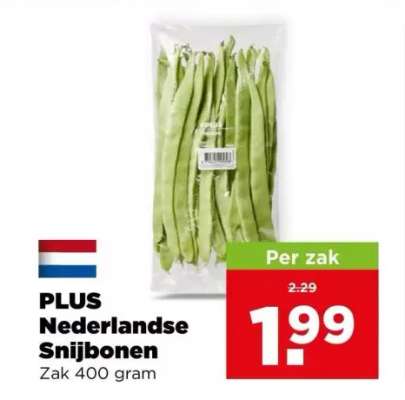 PLUS Nederlandse Snijbonen