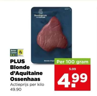 PLUS Blonde d'Aquitaine Ossenhaas