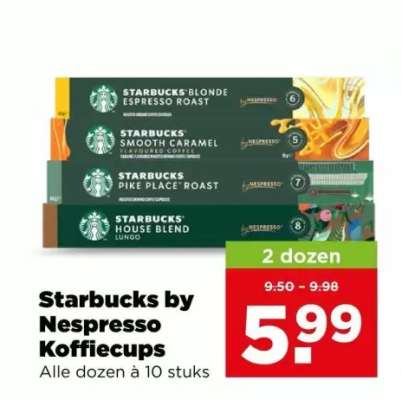 Starbucks by Nespresso Koffiecups