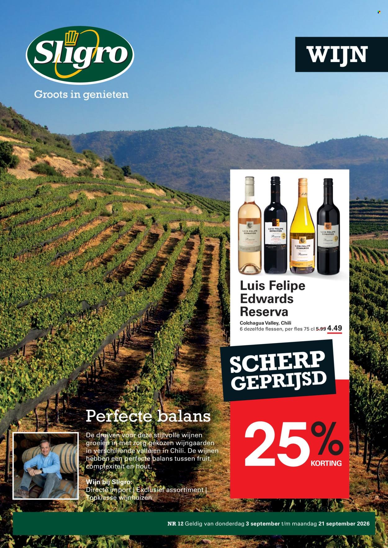Sligro-aanbieding - 3-9-2026 - 21-9-2026. Pagina 1