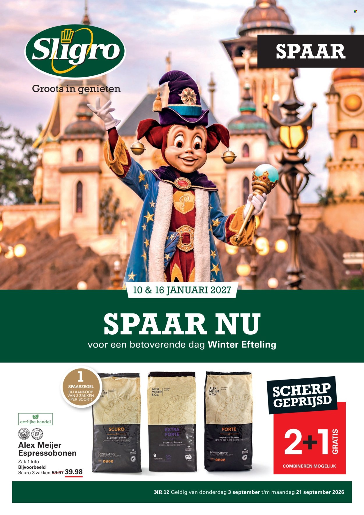 Sligro-aanbieding - 3-9-2026 - 21-9-2026. Pagina 1