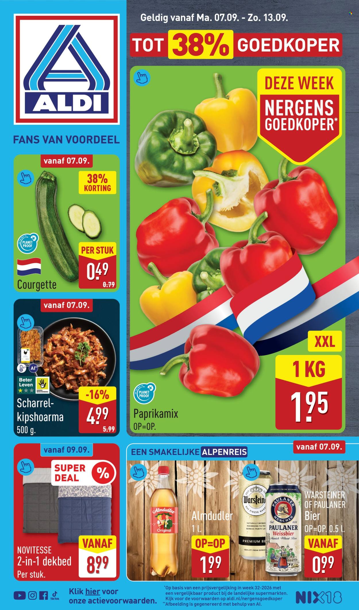 Aldi-aanbieding - 7-9-2026 - 13-9-2026. Pagina 1