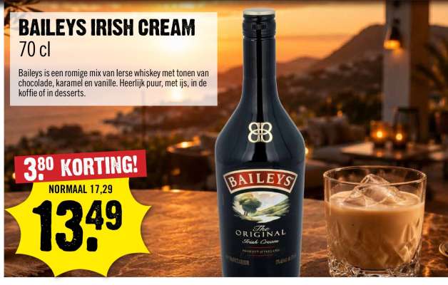 BAILEYS IRISH CREAM