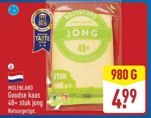 MOLENLAND Goudse kaas 48+ stuk jong